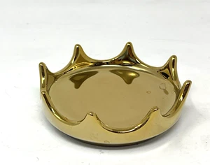 Starbucks Coffee Gold Crown Lid Replacement Siren Travel Mug Double Wall 2016 - Picture 1 of 11