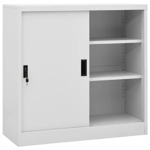 Office Cabinet with Sliding Door Filing Storage Cabinet Multi Colours vidaXL - Picture 1 of 29