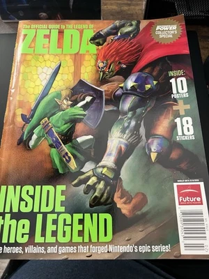 Nintendo Power Zelda Inside the Legend Official Guide Magazine with Stickers - Image 1 of 4