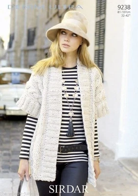 Sirdar James Brett Super Chunky Ladies Women knitting patterns - Image 1 of 4