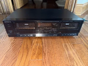 Sony TC-W345 Dual Cassette Deck Home Audio System, Recording & Playback Parts - Picture 1 of 5