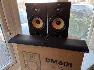 B&W 601 Bookshelf Speakers – Boxed Pair – Stunning Sound Quality - Picture 1 of 16