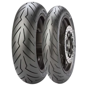 120/70-14 150/70-14 T-MAX Coppia gomme pneumatici Pirelli Diablo Rosso Scooter - Imagen 1 de 4