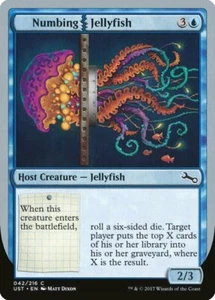 Magic MTG Tradingcard Unstable 2017 Numbing Jellyfish 42/216 - Imagen 1 de 1