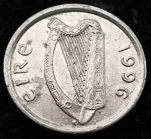 Ireland 1996 | ERROR | Irish 5p | 5 Pence | KM.28 | UNC - Picture 1 of 2
