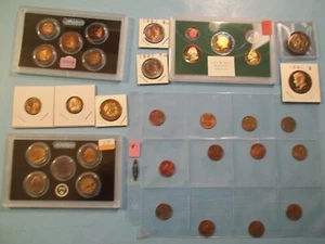 Lote de 35 monedas PRUEBA bellamente tonificadas (JD17) - Imagen 1 de 1
