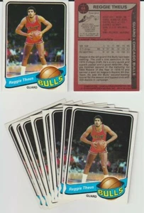 Tarjeta de novato Reggie Theus RC, 1979-80 Topps #44, leyenda de los Chicago Bulls - Imagen 1 de 1