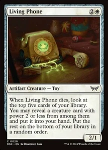 Living Phone Light Play, English Magic the Gathering MTG Duskmourn: House of Hor - Picture 1 of 1