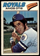 1977 O-PEE-CHEE* AMOS OTIS KANSAS CITY ROYALS #141