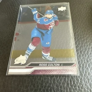 Ross Colton 2023-24 Upper Deck Extended Clear Cut Parallel Card #535 - Picture 1 of 4