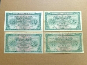 Belgium Banknotes Belgie Belgique 1943 - 10 francs combined shipping (a) - Picture 1 of 2