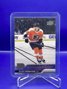 2023-24 Upper Deck Series 1 Elliot Desnoyers Young Guns #219 Flyers