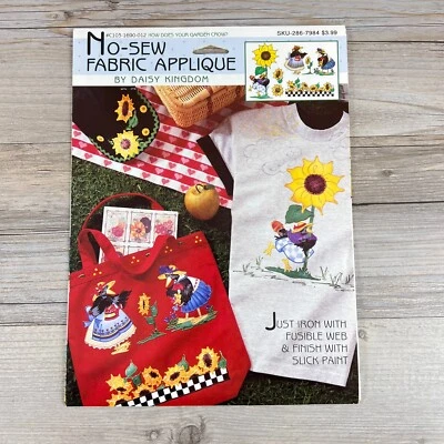 Aplique de tela Daisy Kingdom sin coser "Cómo crece tu jardín" Foto 1 de 3