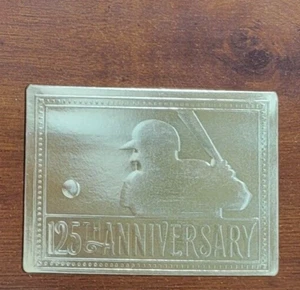 125th Anniversary 1994 Action Packed GOLD EMBOSSED Checklist Card #72 - Picture 1 of 2