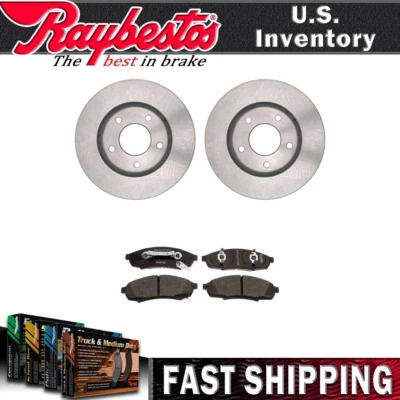 Rotores de freno delanteros y pastillas de freno de cerámica para Pontiac Grand Prix 1988-1995 Foto 1 de 4