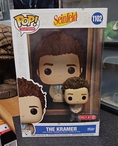 Funko Pop! Televisión - Seinfeld: The Kramer #1102 (exclusivo de Target) tapa dura - Imagen 1 de 3