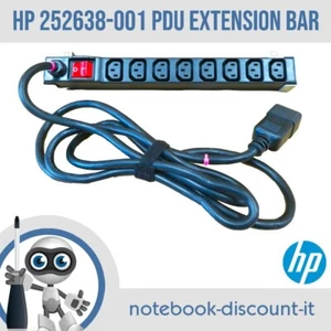 HP EO4601 252638-001 228480-002 PDU UNIT VERLÄNGERUNGSSTANGE 100-240V 12A - Bild 1 von 1