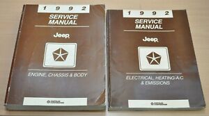 Chrysler Jeep Wrangler Comanche XJ MJ YJ Engine Service Manual Werkstatthandbuch