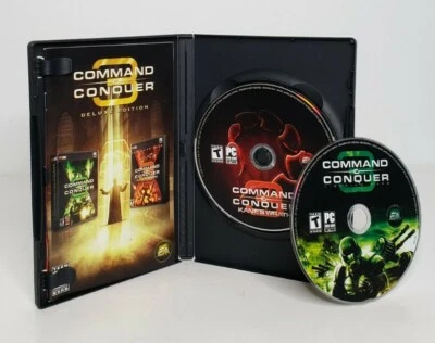 EA Command & Conquer 3: Tiberium Wars and Kane’s Wrath Discs Windows PC 2008  - Image 1 of 4