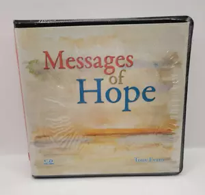 Tony Evans Messages Of Hope CD Audiobook Sermon Christian Brand New Sealed (I2) - Picture 1 of 3