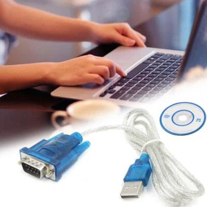 1x USB to RS232 Serial Port DB9 9 Pin Male COM Port P9C3 Adapter P0K2cz NEW G2B9 - Picture 1 of 11