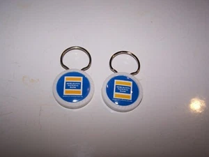2 Llaveros BANCO NACIONAL DE COMERCIANTES - Imagen 1 de 2