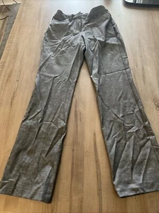 Express Publicist Barely Boot Pants Gray Mid Rise Stretch Women’s Size 4 - Bild 1 von 8