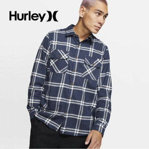 Hurley Long Sleeve Button-Up Casual 