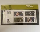 Andy Murray Wimbledon Champion 2013 Royal Mail neuwertig Briefmarken Präsentationspaket