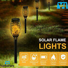 12 LED SOLAR TORCH DANCING FLAME LIGHT FLICKERING GARDEN OUTDOOR LAMP WATERPROOF