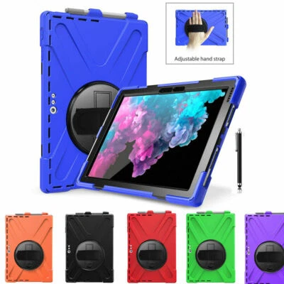Rugged Hybrid Shockproof Hard Case Cover For Microsoft Surface Pro 4 Pro 5 Pro 6 - Image 1 of 4