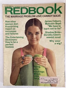 Vintage Redbook Magazine James Coburn & Malcolm Boyd October 1967 - Picture 1 of 4