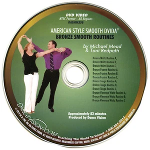 Bronze Smooth Routines, Michael Mead & Toni Redpath, Dance Vision, DASMM358 - Foto 1 di 1