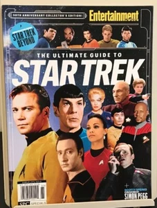 50TH ANNIVERSARY Collectors Ed. Entertainment THE ULTIMATE GUIDE TO STAR TREK - Picture 1 of 5