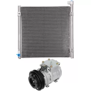 AC Condenser&AC Compressor Cooling Kit For 96-00 Honda Civic 1997-2000 Acura EL - Bild 1 von 10