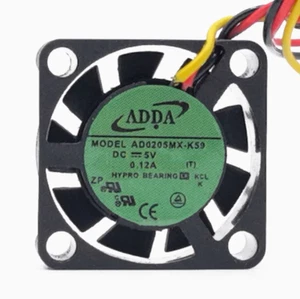 ADDA AD0205MX-K59 2,5 cm 25 mm DC5V 0,12A micro ventola di raffreddamento 3 pin - Foto 1 di 4