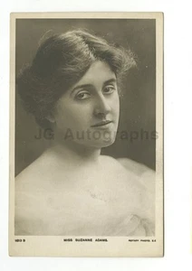 Suzanne Adams - American Coloratura Soprano - Original Silver-Print Postcard - Picture 1 of 2