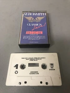 Aerosmith Classics Live Vintage Cassette - Picture 1 of 2