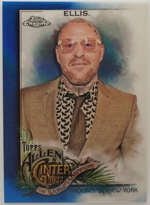 2022 Topps Allen and Ginter Chrome Blue Refractors #292 Jason Ellis