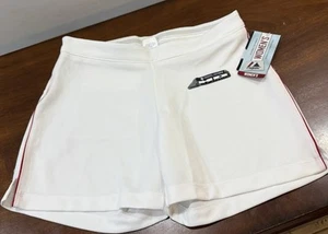 Women's Majestic Cool Base Softball Shorts White Softball Shorts (L) - Picture 1 of 7