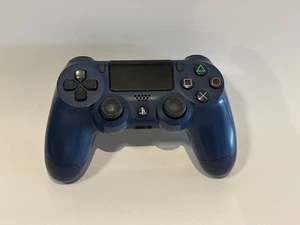 Sony PS4 CUH-ZCT2U Controller Wireless DualShock Playstation 4 Midnite Blu Navy - Foto 1 di 5