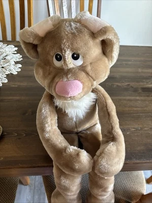 Floppy Ear Bunny Rabbit Plush 1982 Wallace Berrie Large 37 Plush Vintage Easter - Image 1 of 4