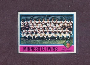 1976 TOPPS BASEBALL - #556 MINNESOTA TWINS TEAM NRMT - MT or better - Bild 1 von 1