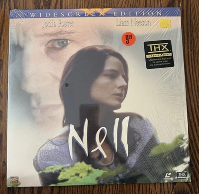 Nell Laserdisc LD Original Shrink VGC Widescreen Edition Liam Neeson Free Ship - image 1 of 3