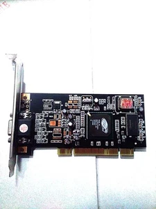 USED CLEAN ATI Rage XL 8MB/8 MB PCI 3D VGA Video Graphics Card THIS IS THE ONE ! - Picture 1 of 2
