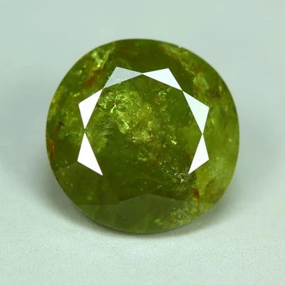 3.25 Cts_Great Loose Gemstone_100 % Natural Green Demantoid Garnet_Namibia - Image 1 of 3