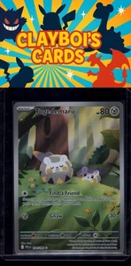Togedemaru ME02: Phantasmal Flames Pokémon 104/094 Illustration Rare NM+ - Picture 1 of 2