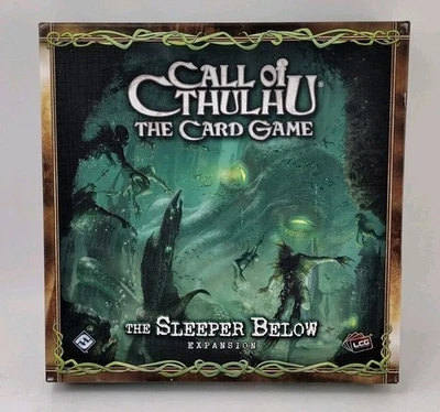 Call Of Cthulhu The Card Game The Sleeper Below Expansion FFG LCG 100% Complete - Image 1 of 4