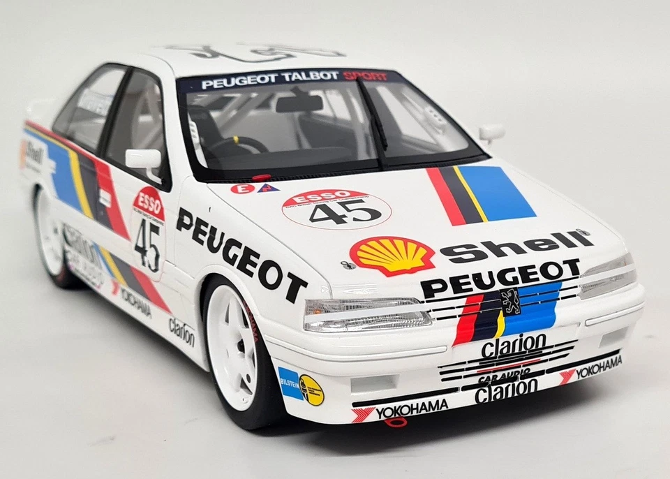Coche modelo Otto 1/18 Peugeot 405 Mi-16 BTCC R. Gravett 1992 resina escala Foto 1 de 4