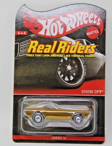 Hot Wheels RLC Real Riders Show Off Series 10 Gold 1439/03500 Free Shipping - Picture 1 of 6